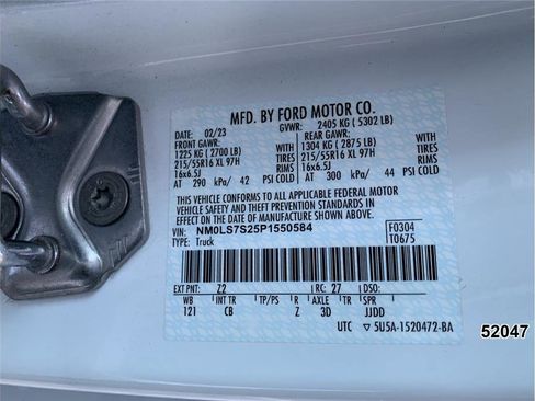 Used 2023 Ford Transit Connect XL image 22