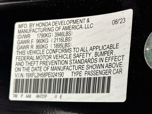 Certified 2023 Honda Civic LX image 29