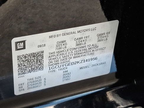 Used 2019 Chevrolet Silverado 1500 LTZ w/ LTZ Plus Package AWD/4WD image 26