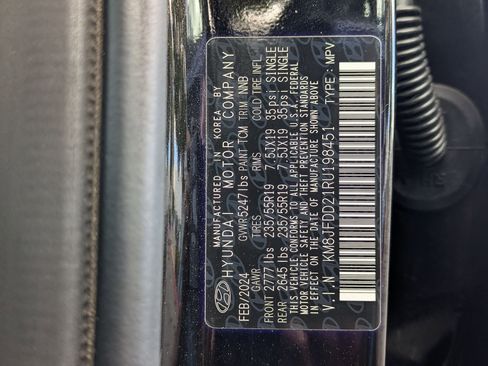 Certified 2024 Hyundai Tucson Limited image 33