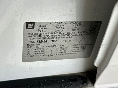 Used 2016 Chevrolet Colorado W/T w/ WT Convenience Package image 30