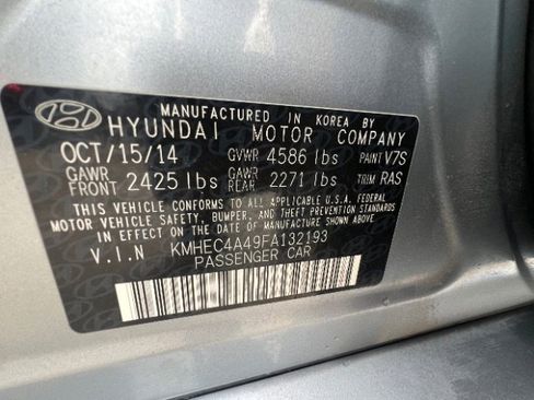 Used 2015 Hyundai Sonata Limited image 9
