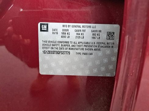 Used 2016 Chevrolet Malibu LT w/ Driver Confidence Package image 33