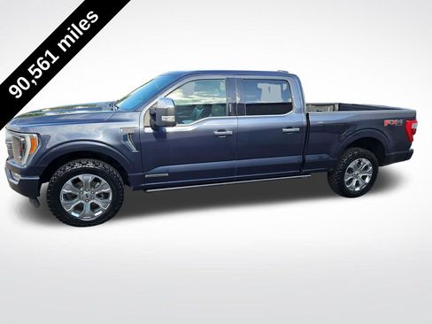 Used 2021 Ford F150 Platinum w/ Max Trailer Tow Package AWD/4WD image 2