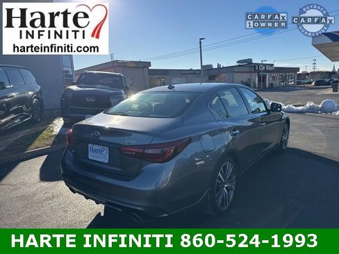 Certified 2023 INFINITI Q50 Sensory image 5