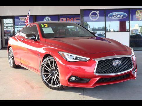 Used 2017 INFINITI Q60 Red Sport 400 RWD image 1