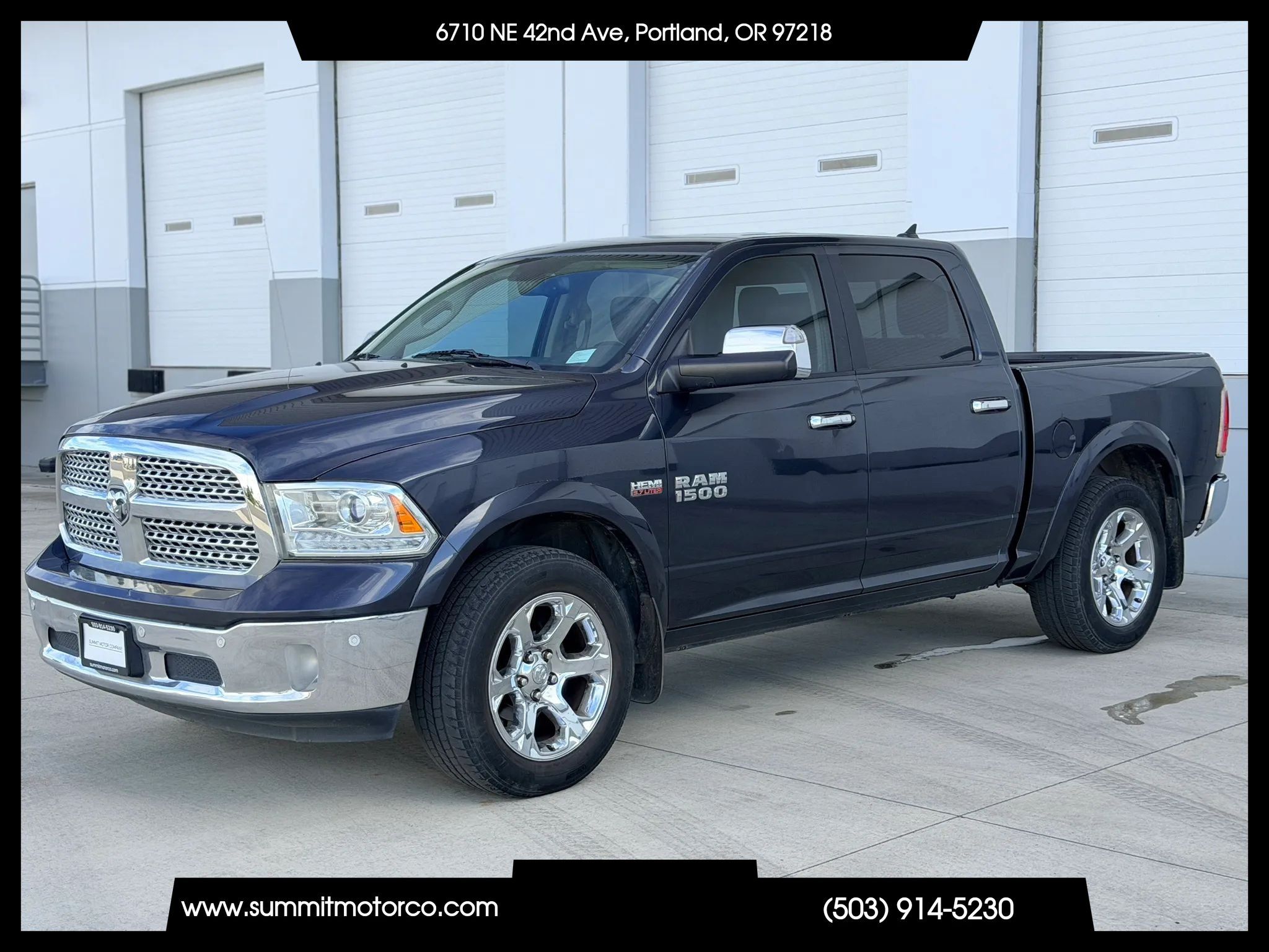Used 2018 RAM 1500 Laramie w/ Convenience Group AWD/4WD image 1