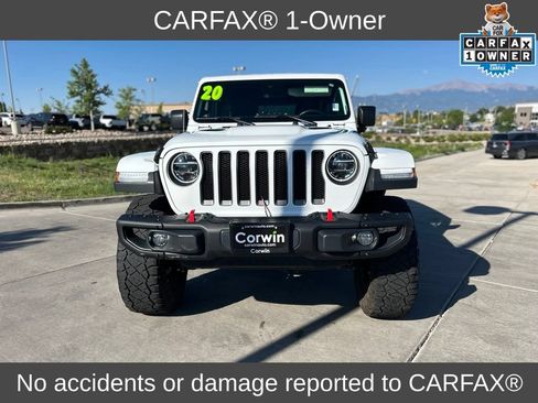 Used 2020 Jeep Wrangler Unlimited Rubicon AWD/4WD image 2
