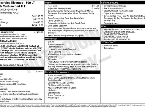 Used 2018 Chevrolet Silverado 1500 LT w/ All Star Edition image 27