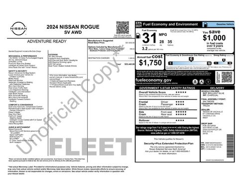 Used 2024 Nissan Rogue SV image 43