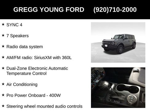 New 2026 Ford Bronco Big Bend image 19