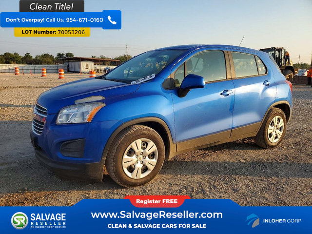 Used 2016 Chevrolet Trax LS FWD image 1