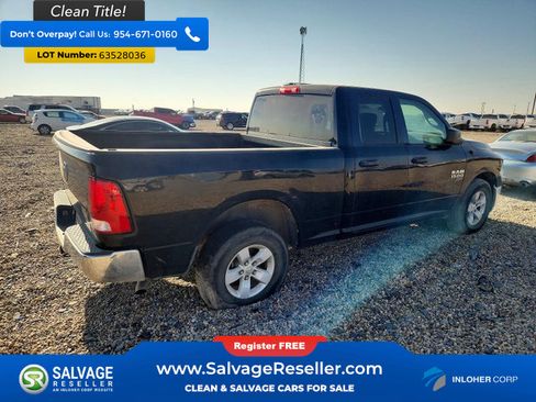Used 2019 RAM 1500 Tradesman w/ Chrome Plus Package RWD image 4