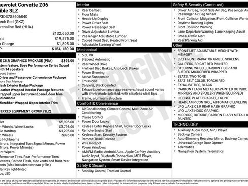 New 2025 Chevrolet Corvette Z06 image 31