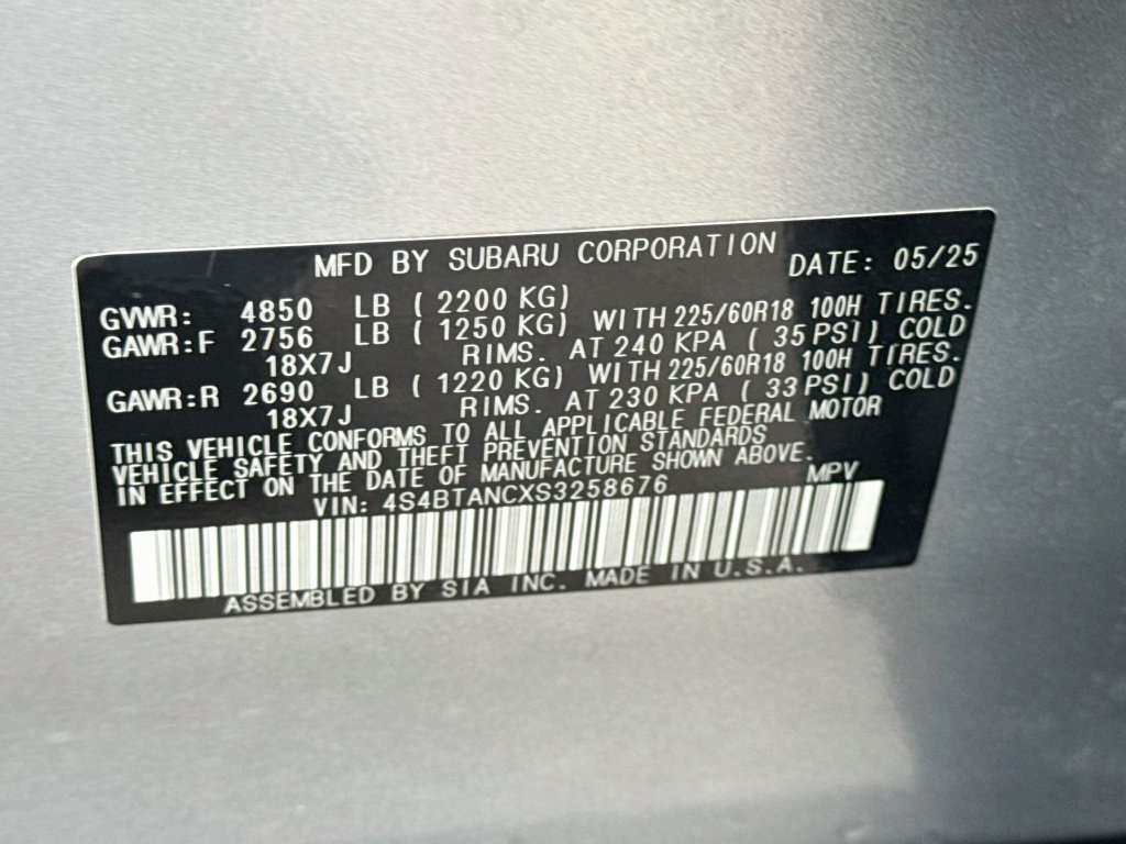 Certified 2025 Subaru Outback Limited AWD/4WD image 42