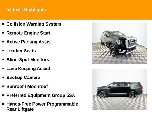 Used 2022 GMC Yukon XL Denali AWD/4WD image 2