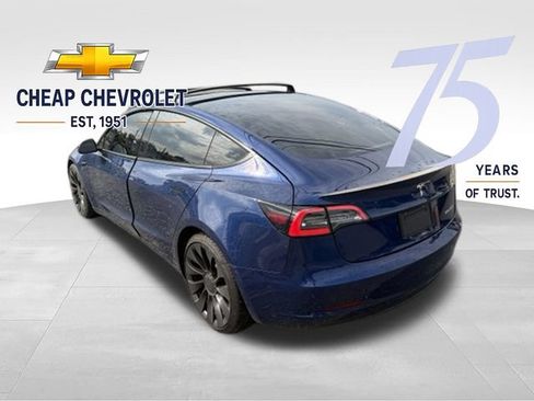 Used 2022 Tesla Model 3 Performance AWD/4WD image 5