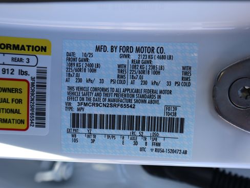 New 2025 Ford Bronco Sport Outer Banks image 12