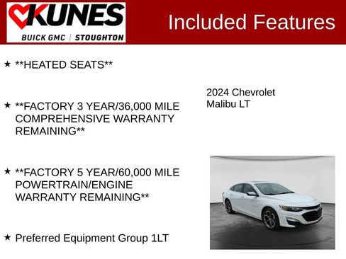 Used 2024 Chevrolet Malibu LT FWD image 3