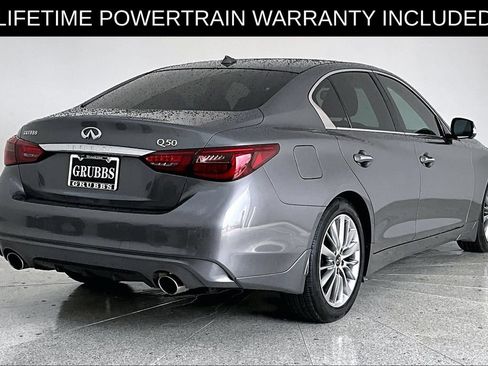 Used 2023 INFINITI Q50 Luxe w/ Cargo Package RWD image 2