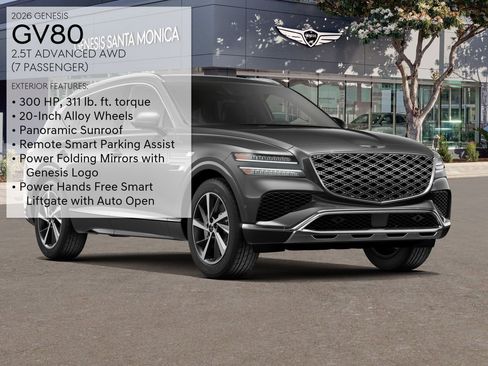 New 2026 Genesis GV80 2.5T Advanced image 3