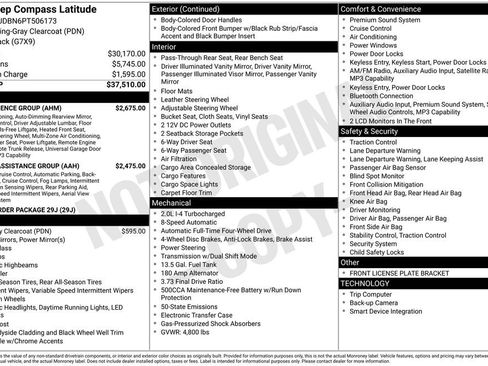 Used 2023 Jeep Compass Latitude w/ Convenience Group image 44