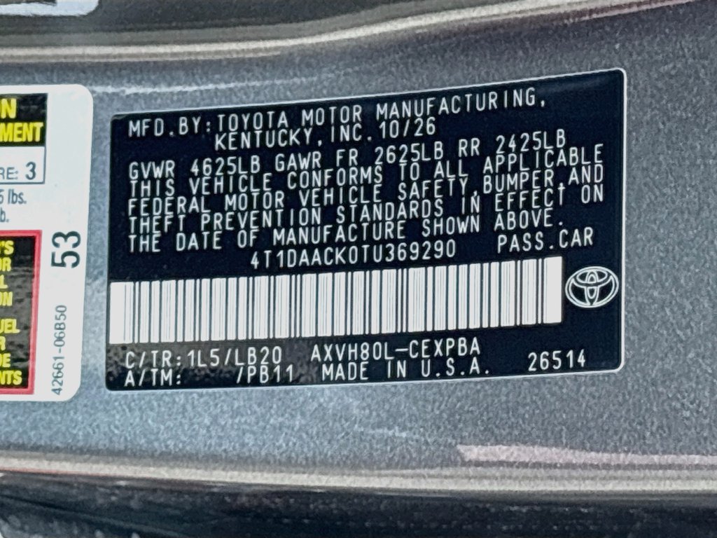 New 2026 Toyota Camry XSE FWD image 31