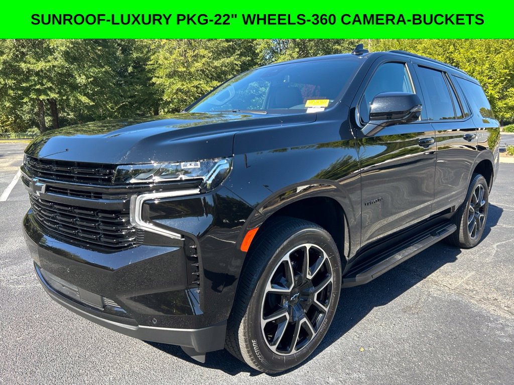 Used 2023 Chevrolet Tahoe RST w/ Luxury Package RWD image 1
