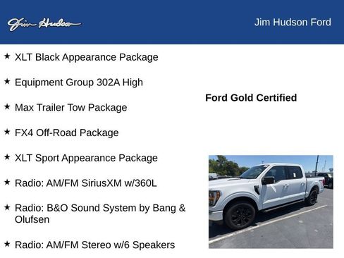 Certified 2023 Ford F150 XLT w/ Equipment Group 302A High AWD/4WD image 12