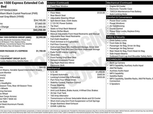 Used 2017 RAM 1500 Express w/ Black Ram 1500 Express Group AWD/4WD image 3