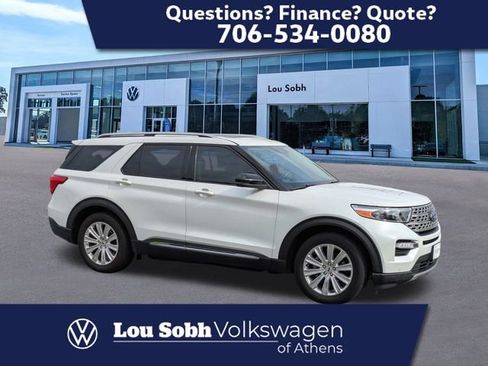 Used 2020 Ford Explorer Limited w/ Class III Trailer Tow Package RWD image 1