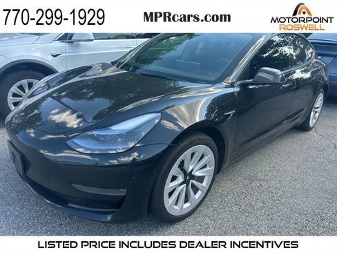 Used 2022 Tesla Model 3 Long Range AWD/4WD image 1