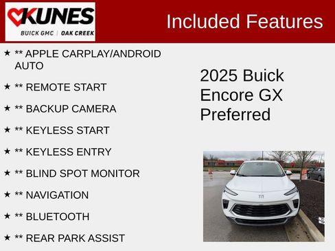 Used 2025 Buick Encore GX Preferred image 2
