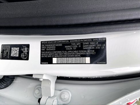 New 2026 Volvo XC60 T8 Plus w/ Climate Package AWD/4WD image 36