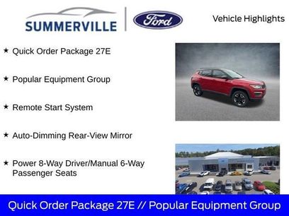 Used 2018 Jeep Compass Trailhawk w/ Popular Equipment Group