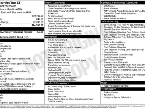 Used 2025 Chevrolet Trax LT image 49