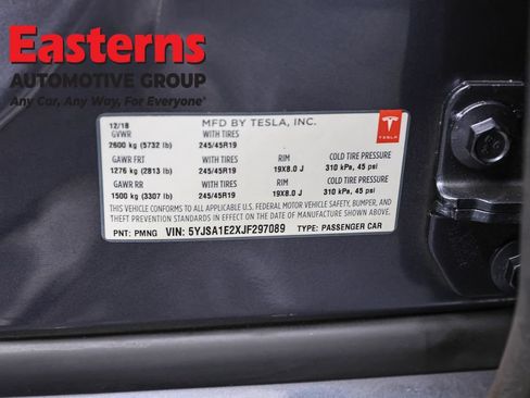 Used 2018 Tesla Model S 75D AWD/4WD image 31