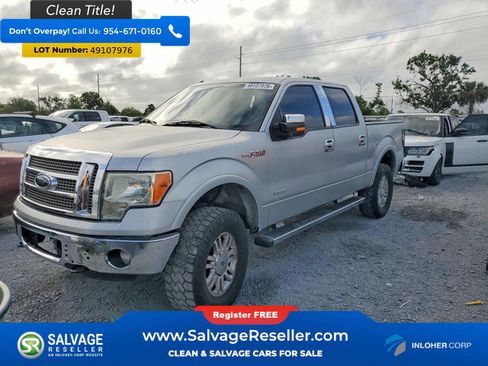 Used 2012 Ford F150 Lariat w/ Lariat Plus Pkg AWD/4WD image 1