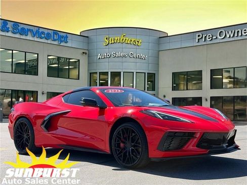 Used 2023 Chevrolet Corvette Stingray Preferred Cpe w/ Z51 Performance Package RWD image 1