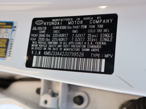 Used 2018 Hyundai Tucson SEL Plus FWD image 40