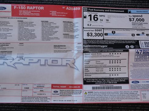 Used 2025 Ford F150 Raptor AWD/4WD image 23