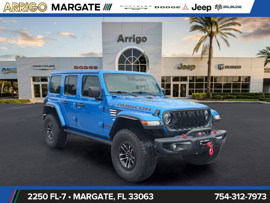 Certified 2024 Jeep Wrangler Unlimited Rubicon AWD/4WD image 1
