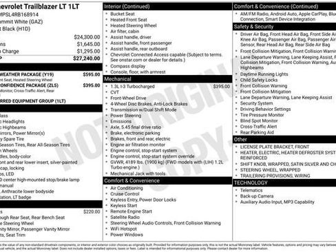 Certified 2024 Chevrolet TrailBlazer LT w/ LT Cold Weather Package FWD image 2