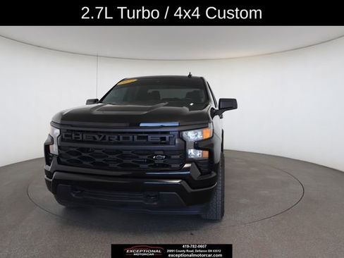 Used 2024 Chevrolet Silverado 1500 Custom w/ Turbomax Blackout Package image 32