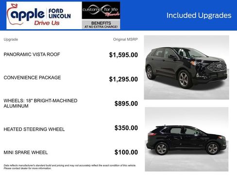 Certified 2022 Ford Edge SEL w/ Convenience Package AWD/4WD image 4