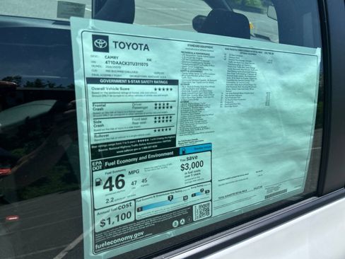New 2026 Toyota Camry XSE FWD image 30