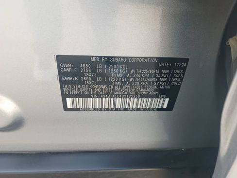 Used 2025 Subaru Outback Onyx Edition AWD/4WD image 3
