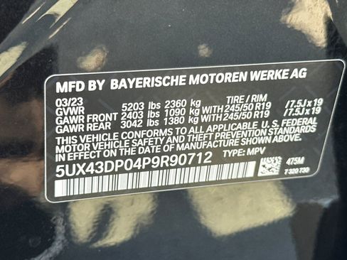 Used 2023 BMW X3 sDrive30i w/ Convenience Package RWD image 28