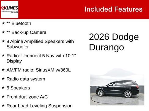 Used 2026 Dodge Durango GT AWD/4WD image 3