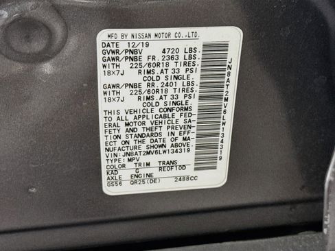 Used 2020 Nissan Rogue SV w/ Premium Package AWD/4WD image 40